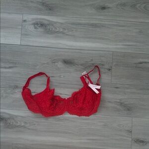 Victoria's Secret Scarlet Lace Bra